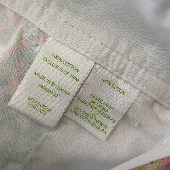 Lilly Pulitzer Women 4 Multi Roar Of The Seas Preppy Tropical The Callahan Short - Picture 8 of 9